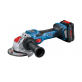 BOSCH GWX 18V-15 SC kampinis šlifuoklis 2x8 Ah ProCore L-Boxx                     